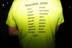 camisetas par despedidas