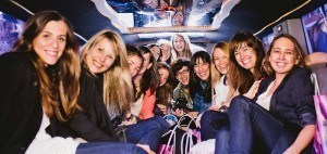chicas en limusina